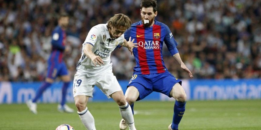 Luka Modrić i Lionel Messi Luka Modrić i Lionel Messi