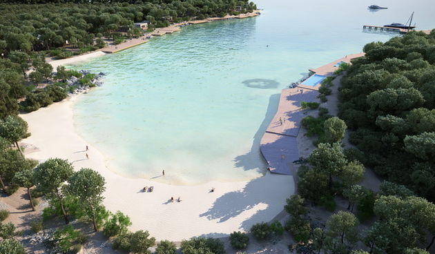Zadar, 031110.
Ovih ce dana poceti gradnja turistickog naselja Crvena luka pored Biograda. Staro naselje napravljeno 70-ih ce se srusiti a na istom mjestu sagraditi novo naselje koje ce imati kategoriju 4 zvjezdice. Naselje ce se sastojati od hotela i apa
