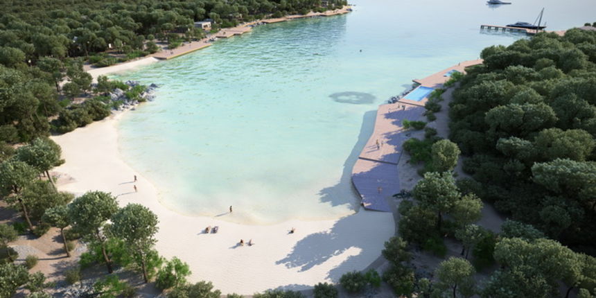 Zadar, 031110.
Ovih ce dana poceti gradnja turistickog naselja Crvena luka pored Biograda. Staro naselje napravljeno 70-ih ce se srusiti a na istom mjestu sagraditi novo naselje koje ce imati kategoriju 4 zvjezdice. Naselje ce se sastojati od hotela i apa Zadar, 031110.
Ovih ce dana poceti gradnja turistickog naselja Crvena luka pored Biograda. Staro naselje napravljeno 70-ih ce se srusiti a na istom mjestu sagraditi novo naselje koje ce imati kategoriju 4 zvjezdice. Naselje ce se sastojati od hotela i apa