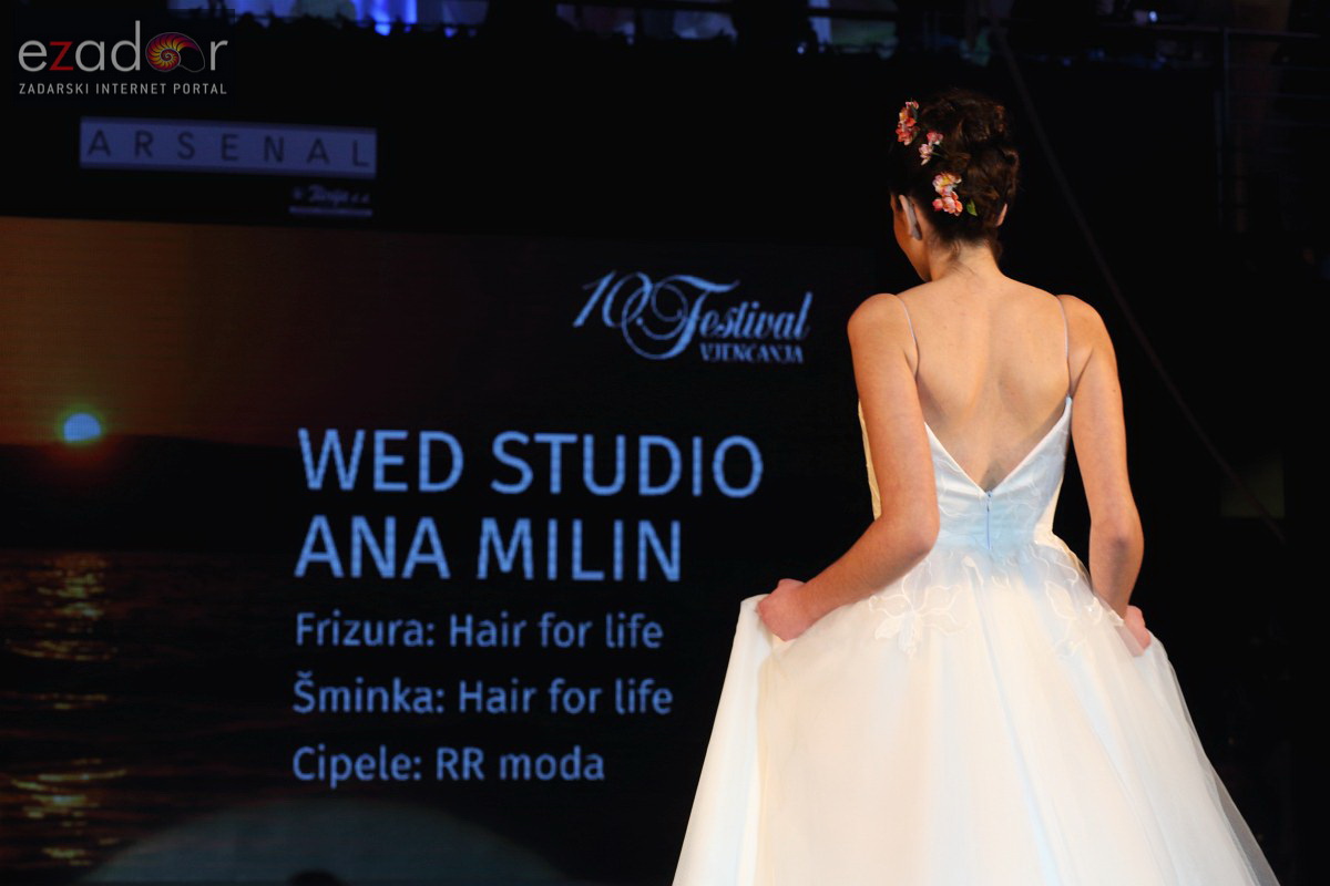 10. Festival vjenčanja: Modna revija vjenčanica i revija cvijeća 5. ožujka 2017.
