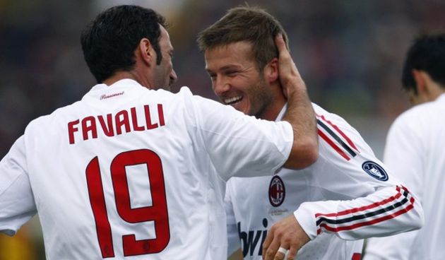 David Beckham i Favalli (Reuters)
