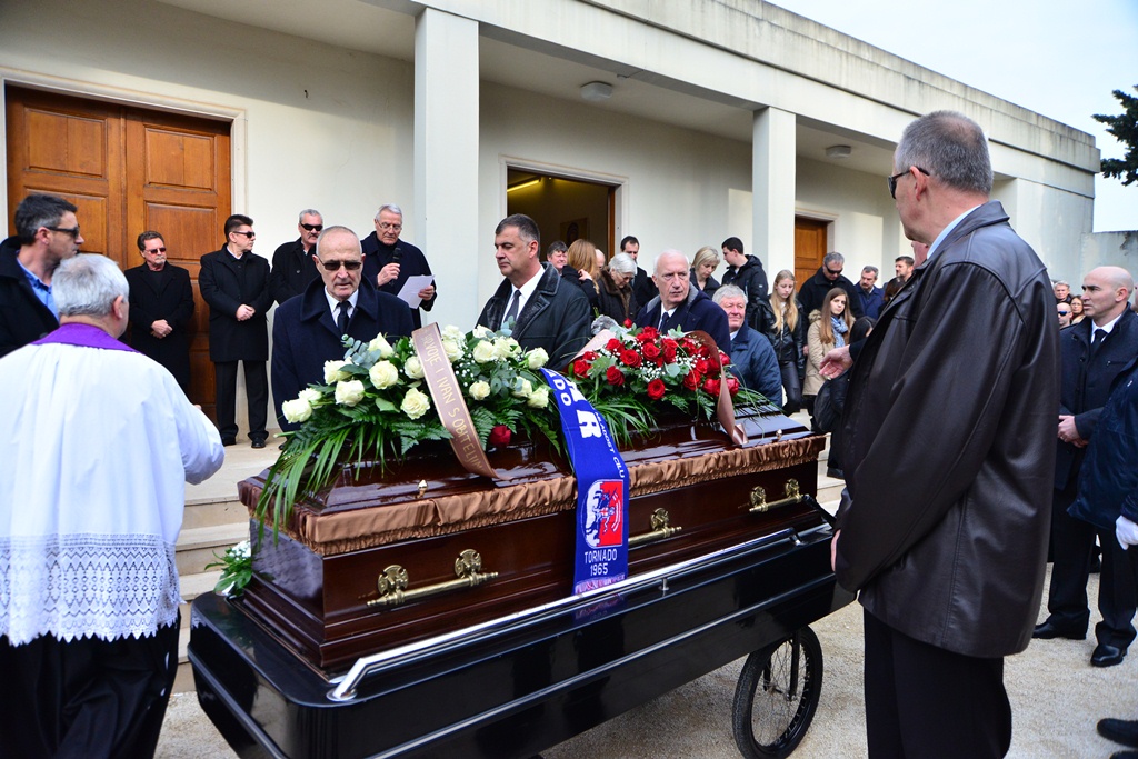 Oproštaj od Brune Marcelića, foto: Iva Perinčić Oproštaj od Brune Marcelića, foto: Iva Perinčić