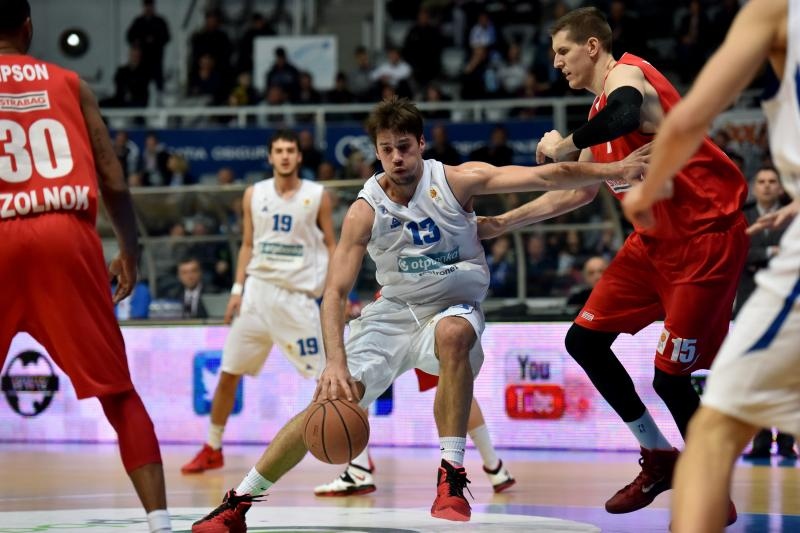 22. kolo ABA lige: Zadar – Szolnoki Olaj 71-64. Photo: Dino Stanin/PIXSELL 22. kolo ABA lige: Zadar – Szolnoki Olaj 71-64. Photo: Dino Stanin/PIXSELL