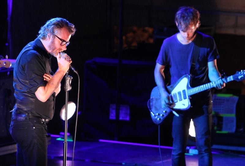 U sklopu prvog izdanja SuperUho Festivala na sibenskoj tvrdjavi sv Mihovila, na ljetnoj pozornici koncert je odrzao rock bend The National. Photo: Dusko Jaramaz/PIXSELL