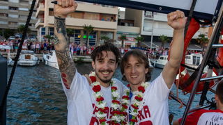 Veličanstven doček četvorice zadarskih Vatrenih od Gradskog mosta do Foruma