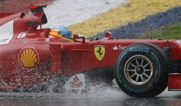 Fernando Alonso Ferrari, foto: AP Photo