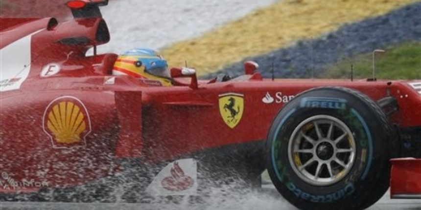 Fernando Alonso Ferrari, foto: AP Photo
