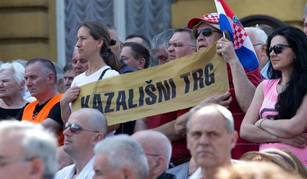 Preimenovanje zagrebačkog Trga maršala Tita ponovno aktualno, Foto: Davor Puklavec/PIXSELL