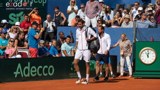 Davis Cup: Vruća navijačka atmosfera u meču Ćilića i Querreya