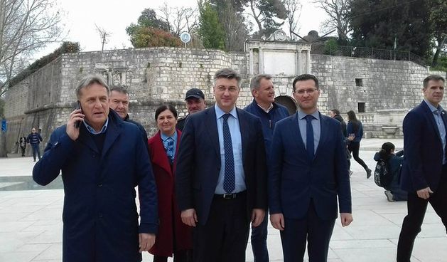 Andrej Plenković u Zadru o svemu po malo