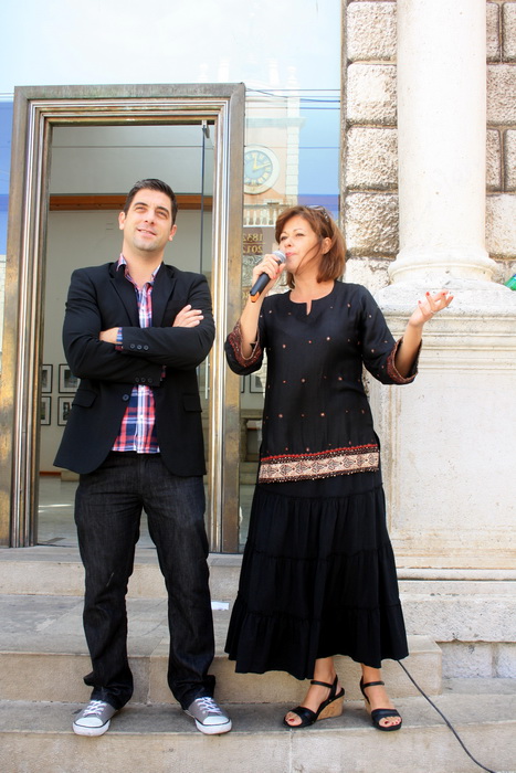 Narodni trg: Humanitarna akcija “Karta života” za malenu Stephanie, foto: Mladen Malik Narodni trg: Humanitarna akcija “Karta života” za malenu Stephanie, foto: Mladen Malik