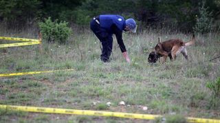 11. medjunarodni simpozij MINE ACTION 2014 odrzan je na podrucju nekadasnje vojne baze Sepurine, gdje su predstavljeni nacini u razminiravanju. Photo: Filip Brala/PIXSELL 11. medjunarodni simpozij MINE ACTION 2014 odrzan je na podrucju nekadasnje vojne baze Sepurine, gdje su predstavljeni nacini u razminiravanju. Photo: Filip Brala/PIXSELL