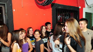 Finalisti HTZ-a Duje i Vilibald u Dallas Music Shopu, Foto: Ivan Dilber