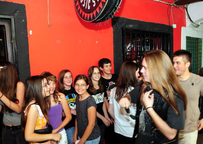 Finalisti HTZ-a Duje i Vilibald u Dallas Music Shopu, Foto: Ivan Dilber