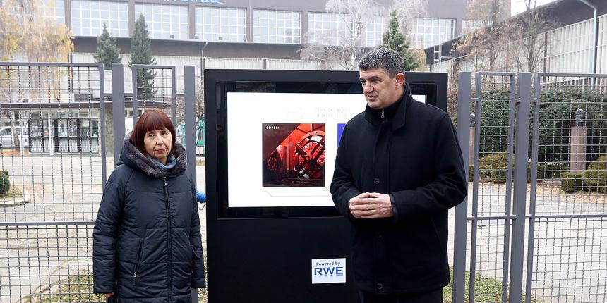 Tehnički muzej “Nikola Tesla” dobio interaktivni ekran Tehnički muzej “Nikola Tesla” dobio interaktivni ekran