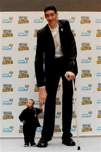 Najviši i najniži čovjek na svijetu (Index.hr)