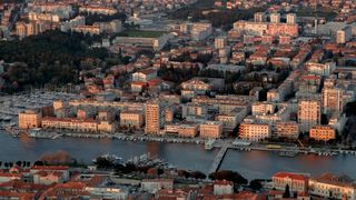 Zadar iz zraka, panorama Zadra Zadar iz zraka, panorama Zadra