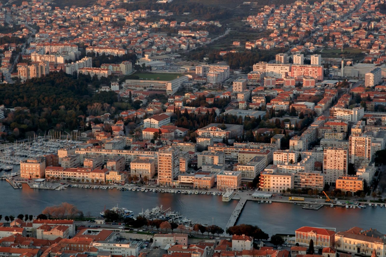 Zadar iz zraka, panorama Zadra Zadar iz zraka, panorama Zadra