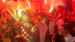 Zadar je gorio: Velika fešta nakon plasmana Vatrenih u finale Svjetskog prvenstva