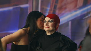 Biograd na moru, 150510
Cetvrta i posljednja vecer Porina u Biogradu na moru. 
Na slici: Alka Vuica i Josipa Lisac.
Foto: Jure Miskovic / CROPIX