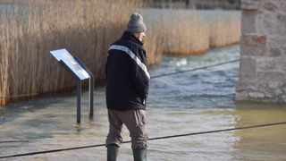 Nezapamćeno visoka razina vodostaja Vranskog jezera Nezapamćeno visoka razina vodostaja Vranskog jezera