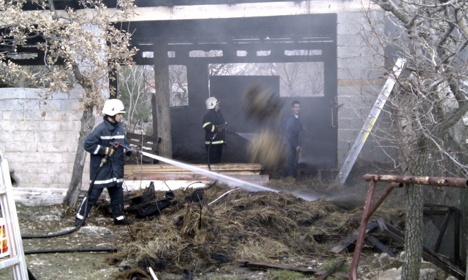 Požar u pojati kod Jovića Požar u pojati kod Jovića
