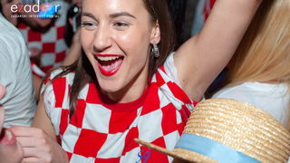 Zadar je gorio: Velika fešta nakon plasmana Vatrenih u finale Svjetskog prvenstva