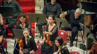 55. Glazbene večeri u Sv. Donatu: Koncert Zadarskog komornog orkestra i Romana Simovića, foto: Željko Karavida 55. Glazbene večeri u Sv. Donatu: Koncert Zadarskog komornog orkestra i Romana Simovića, foto: Željko Karavida