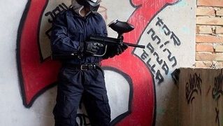 Paintball u Gaženici, 22. siječnja 2012. (foto:Saša Čuka)