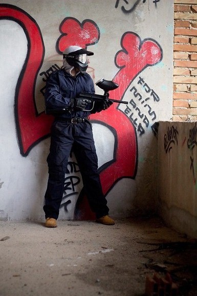 Paintball u Gaženici, 22. siječnja 2012. (foto:Saša Čuka)