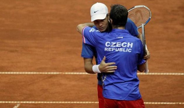 Berdych i Štepanek, foto: yahoo.com