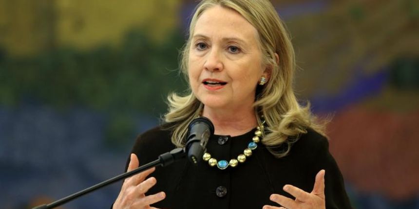 Hilary Clinton. Photo: Zeljko Lukunic/PIXSELL