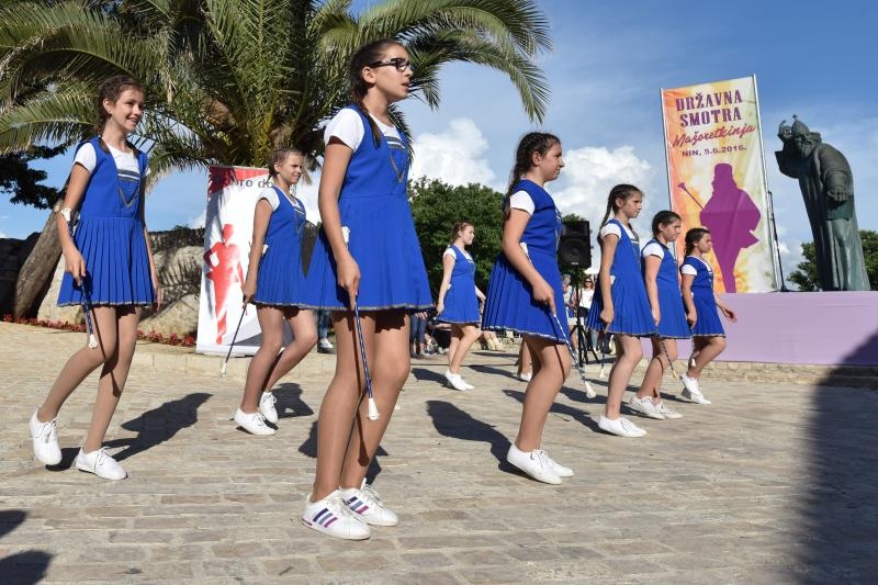 Odrzana je drzavna smotra mazoretkinja u organizaciji Hrvatskog mazoret saveza. Photo: Dino Stanin/PIXSELL Odrzana je drzavna smotra mazoretkinja u organizaciji Hrvatskog mazoret saveza. Photo: Dino Stanin/PIXSELL