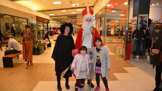 Sveti Nikola u Supernova centru 6. prosinca 2016.  Foto: Iva Perinčić