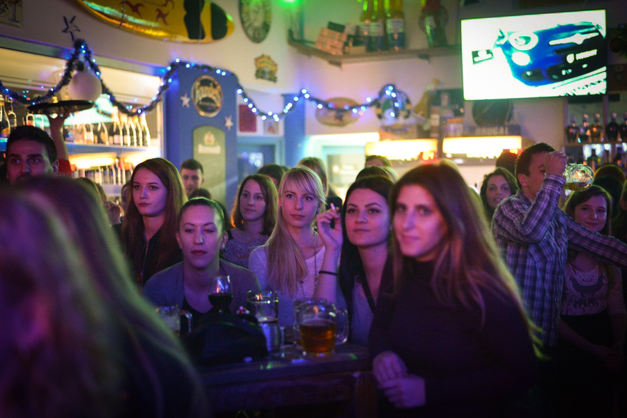 Ivan Šarić u Famous baru