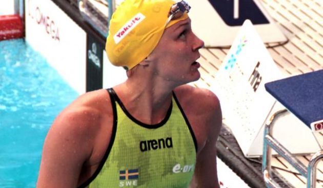 Sarah Sjostrom, foto: twitter