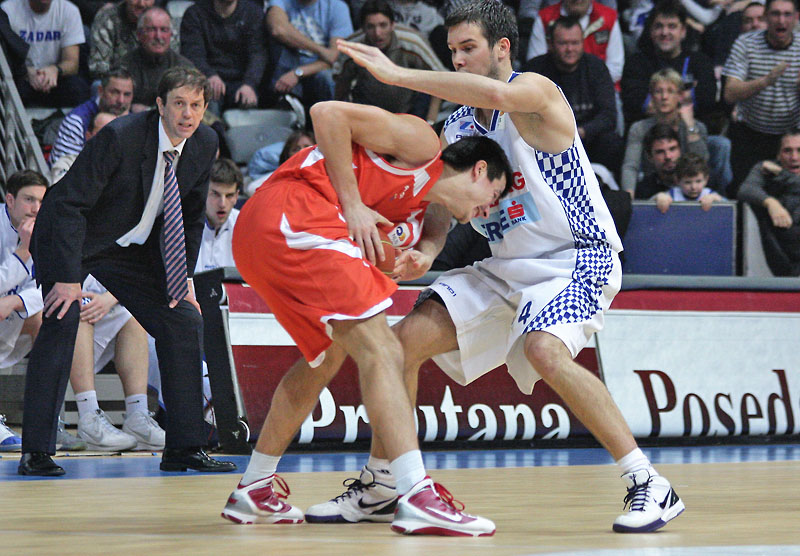 KK Zadar – KK Hemofarm (foto: Marin Gospić)