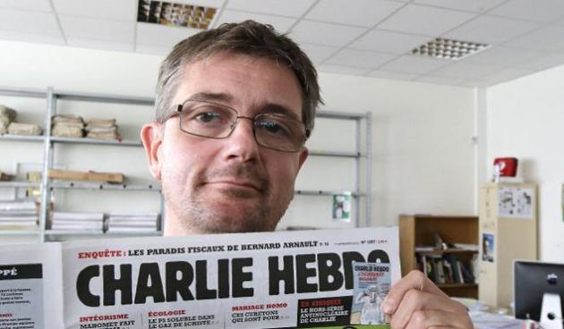 Stephane Charbonnier Charb gl. urednik Charlie Hesboa