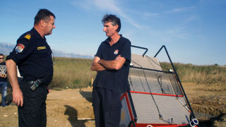 Sabunike: Vatrogasno vozilo u jami