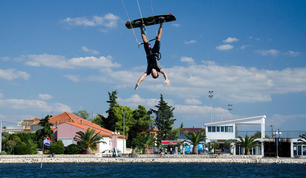 Kite open, kite surfing, windsurfing
