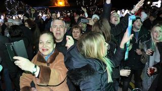 Spektakularni doček Nove 2017. godiner u Viru