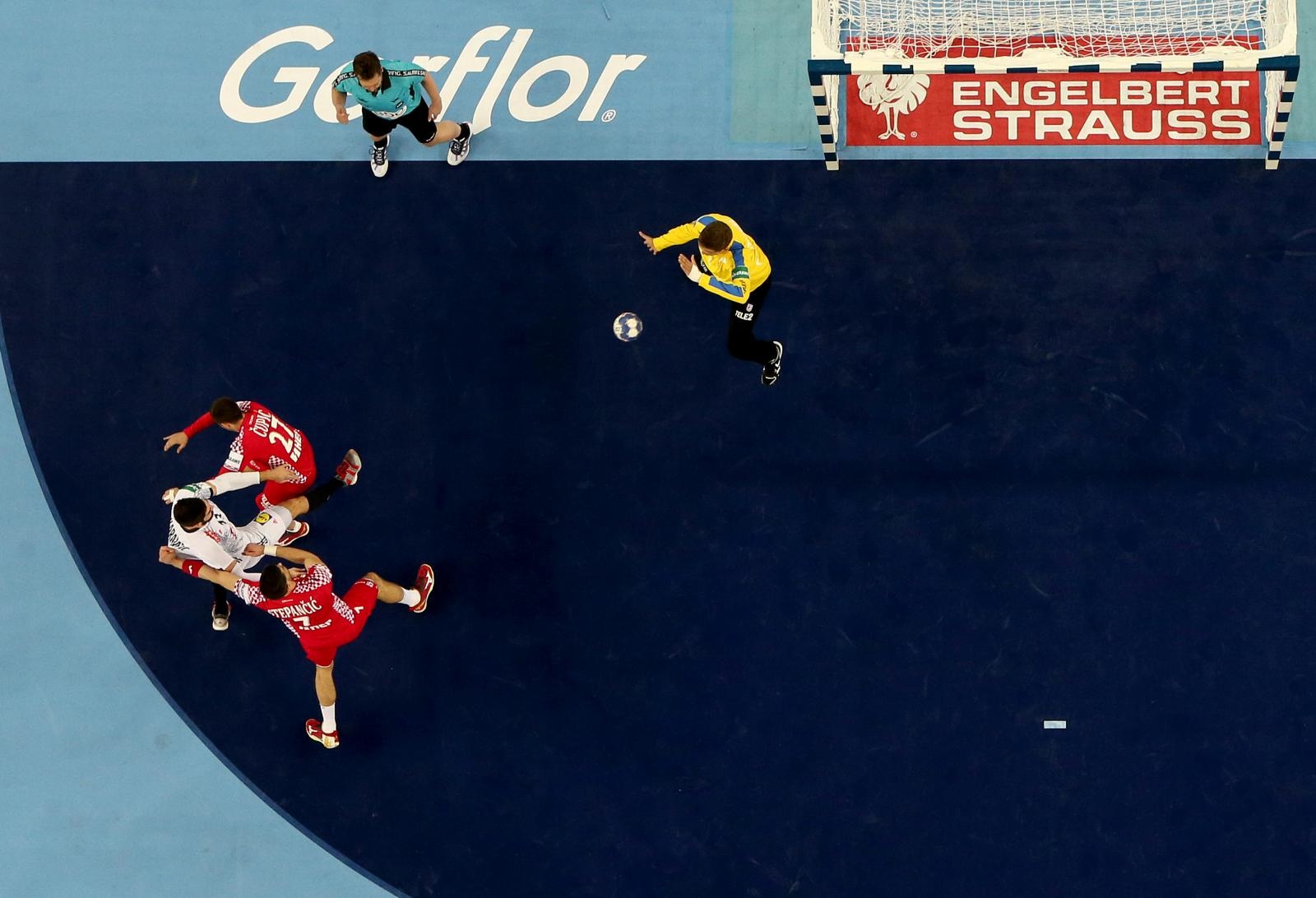 Arena, Zagreb – Europsko rukometno prvenstvo, skupina I, 3. kolo, Hrvatska – Fancuska Arena, Zagreb – Europsko rukometno prvenstvo, skupina I, 3. kolo, Hrvatska – Fancuska