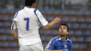 Varazdin, 080510.
Na gradskom stadionu u Varazdinu igra se 29. kolo prve HNL izmedju Varteksa i Zadra. Varteks je pobjedio 1:0 pogotkom Matije Smrekara.
Na slici: Mario Sacer.
Foto: Zeljko Hajdinjak / CROPIX