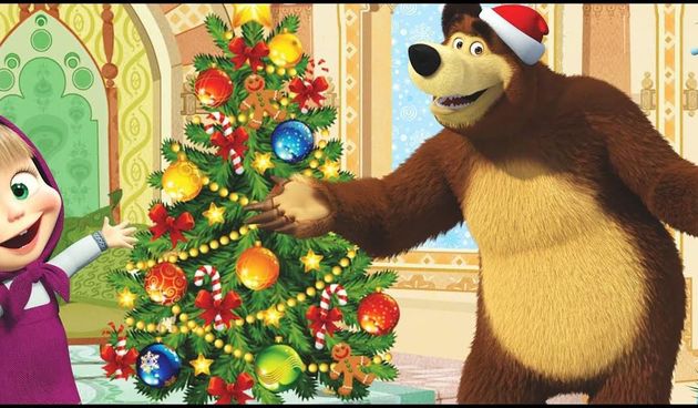 Dječji novogodišnji doček uz novu predstavu Maša i Medvjed – Ljubav i sreća zauvijek