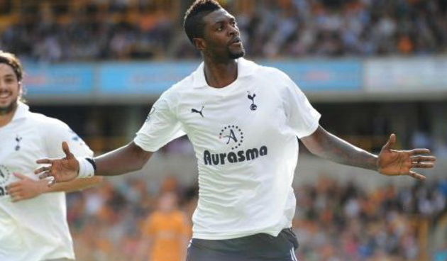 Emmanuel Adebayor, Foto: tottenhamhotspur.com