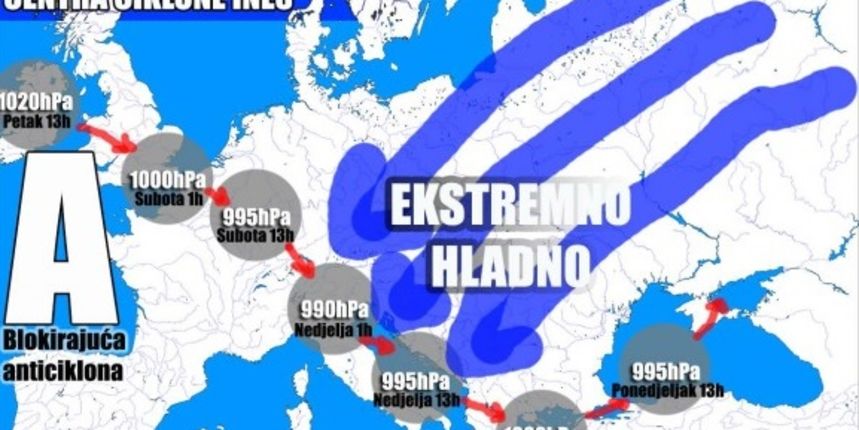 Ciklona Ines, foto: Crometeo.hr Ciklona Ines, foto: Crometeo.hr