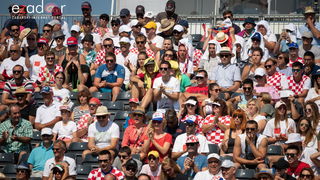 Davis Cup: Vruća navijačka atmosfera u meču Ćilića i Querreya