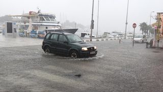 Kišna kataklizma u Zadru: poplavljen cijeli grad