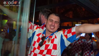 Zadar je gorio: Velika fešta nakon plasmana Vatrenih u finale Svjetskog prvenstva