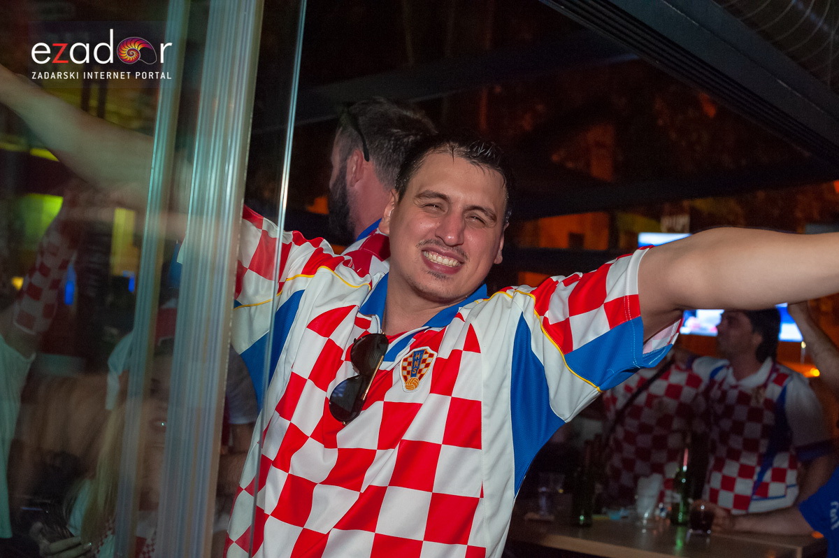 Zadar je gorio: Velika fešta nakon plasmana Vatrenih u finale Svjetskog prvenstva